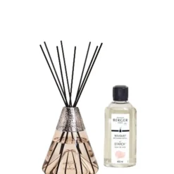 Maison Berger Paris Bouquet Parfumé Starck Peau de Soie Rose Coffret Maison Berger