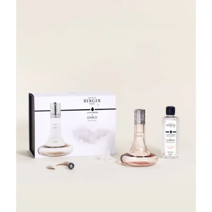 Maison Berger Paris Lampe Berger Starck Rose Coffret Lampe Berger