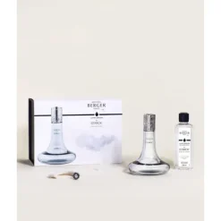 Maison Berger Paris Lampe Berger Starck Grise                Coffret Lampe Berger