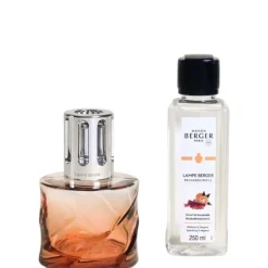 Maison Berger Paris Spirale Rose Ambré                Coffret Lampe Berger