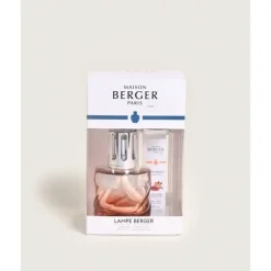 Maison Berger Paris Spirale Rose Ambré                Coffret Lampe Berger