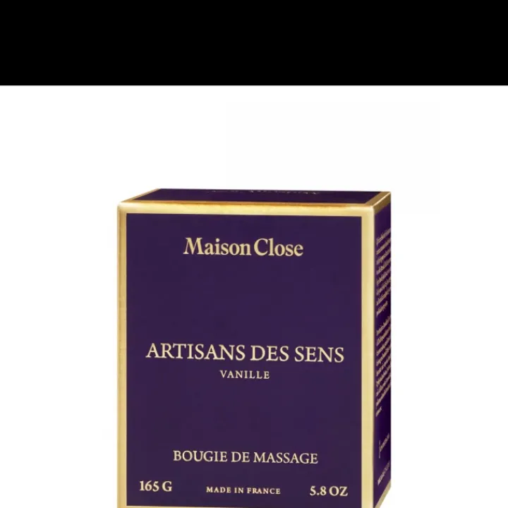 Maison Close Artisans des Sens Vanille - Bougie de Massage