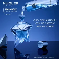 Femme MUGLER Angel                Eau de Parfum Rechargeable - Format Nomade