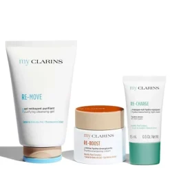 CLARINS My                Coffret Soin Visage - Routine Peau Nettoyée, Hydratée, Repulpée