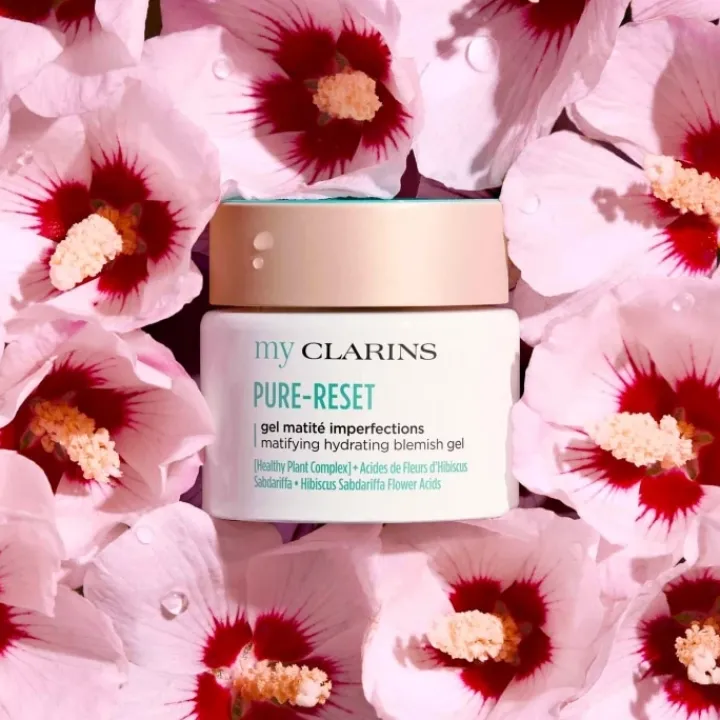 CLARINS My Pure-Reset Gel Matité Imperfections - Peaux Grasses et Imperfections