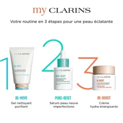 CLARINS My PURE-RESET                Sérum peau neuve imperfections - Peaux grasses et à imperfections
