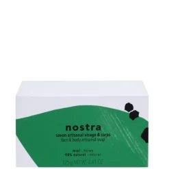 nostra Miel                Savon Artisanal Parfumé Visage & Corps - 99% d'ingrédients d'origine Naturels