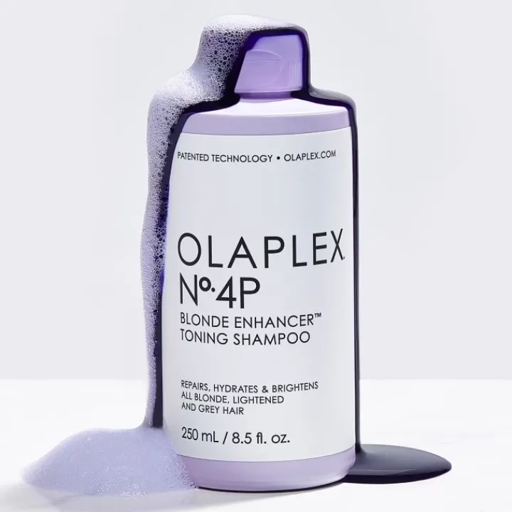 Olaplex N°4P Shampooing Purple - Tonifiant Blonde Enhancer