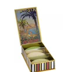 Femme Ortigia Sicilia City Box Palermo Coffret de 3 Savons Parfumés
