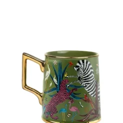 Ortigia Sicilia Jungle Green                Mug en Céramique
