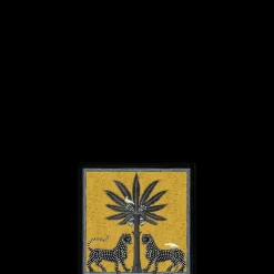 Ortigia Sicilia Sahara Plateau Carré en Laque