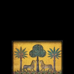 Ortigia Sicilia Zagara Plateau en Laque Medium