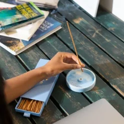 Bloom Porte Encens                Rose Marbré en Beton