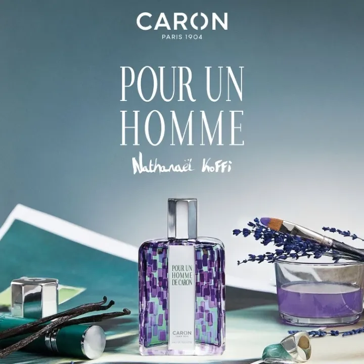 Homme CARON Pour un Homme de Eau de Toilette - Edition Limitée Nathanaël Koffi