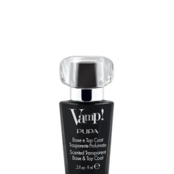 Pupa Vamp! Base et Top Coat Transparent et Parfumé                Base et Top Coat transparent et parfumé, fragrance noire