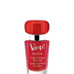 Pupa Vamp! Vernis à Ongles Parfumé Effett Gel                Vernis parfumé effet gel à la fragrance rouge