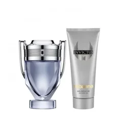 Homme RABANNE Invictus                Coffret Eau de Toilette et Gel Douche