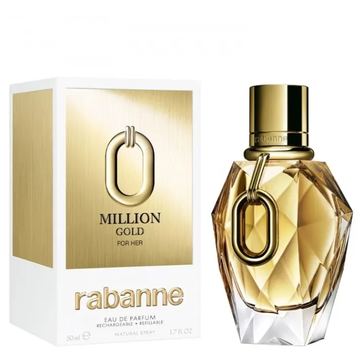 Femme RABANNE Million Gold for Her Eau de Parfum Rechargeable
