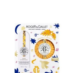 Femme Roger&Gallet Bois d'Orange                Coffret Eau Parfumée Bienfaisante - Savon Parfumé