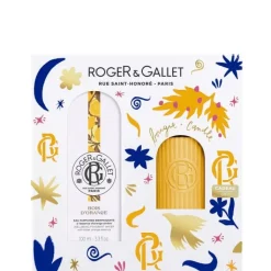 Femme Roger&Gallet Bois d'Orange                Coffret Eau Parfumée Bienfaisante - Bougie Parfumée