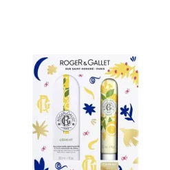 Femme Roger&Gallet Cédrat                Coffret Eau Parfumée Bienfaisante - Crème Mains