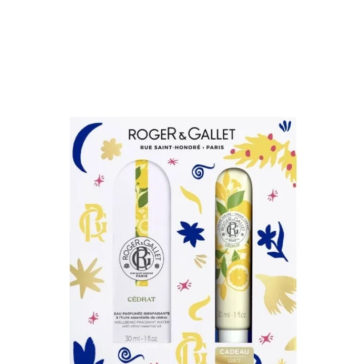 Femme Roger&Gallet Cédrat Coffret Eau Parfumée Bienfaisante - Crème Mains