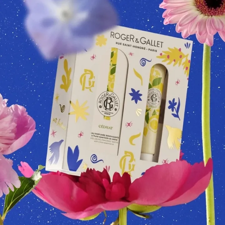 Femme Roger&Gallet Cédrat Coffret Eau Parfumée Bienfaisante - Crème Mains