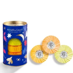 Femme Roger&Gallet Coffret 3 Savons Bienfaisants 100g                Néroli - Bois d'Orange - Fleur d'Osmanthus