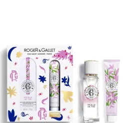 Femme Roger&Gallet Feuille de Thé                Coffret Eau Parfumée Bienfaisante - Crème Mains