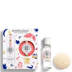 Femme Roger&Gallet Fleur de Figuier                Coffret Eau Parfumée Bienfaisante - Savon Parfumé
