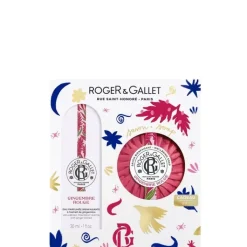 Femme Roger&Gallet Gingembre Rouge Coffret Eau Parfumée Bienfaisante - Savon Parfumé