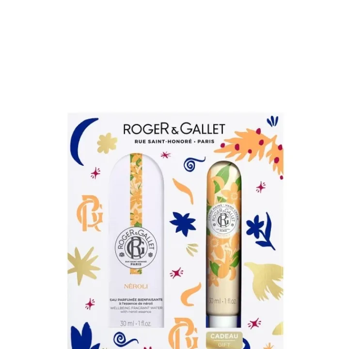 Femme Roger&Gallet Néroli Coffret Eau Parfumée Bienfaisante - Crème Mains Bienfaisante