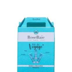 RoseBaie Paris Kit de Voyage Kératine x Ricin Coffret Soin Corps et Cheveux