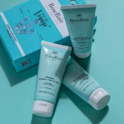 RoseBaie Paris Kit de Voyage Kératine x Ricin                Coffret Soin Corps et Cheveux