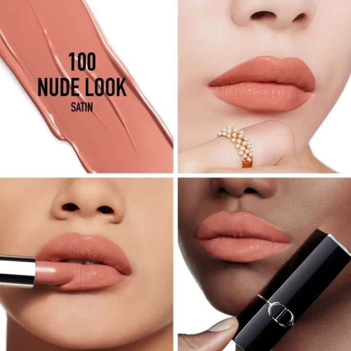 DIOR Rouge Rouge à Lèvres Confort et Longue Tenue - Soin Floral Hydratant