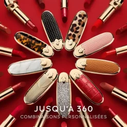 GUERLAIN Rouge G de Majestic Feathers                L’Écrin Bijou Double Miroir - Phoenix