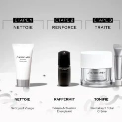Homme SHISEIDO Programme Défense Anti-Âge                Coffret Soin Visage