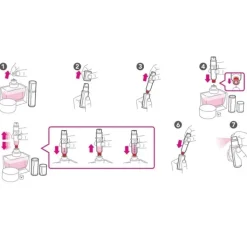 Travalo                Vaporisateur de Sac Rechargeable Crystal Rose Doré