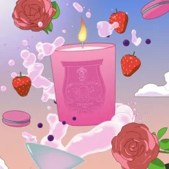 Trudon Summer Haze                Bougie Parfumée - Gâteau à la rose