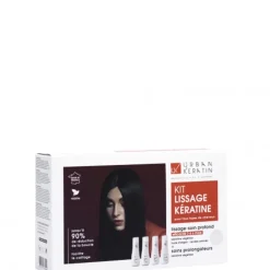 Urban Keratin                Coffret Soin Cheveux Kit Lissage Kératine